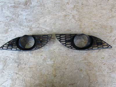 BMW M Sport Front Bumper Fog Light Grille Trim (Left and Right) 33-9912-3 E60 5 Series8